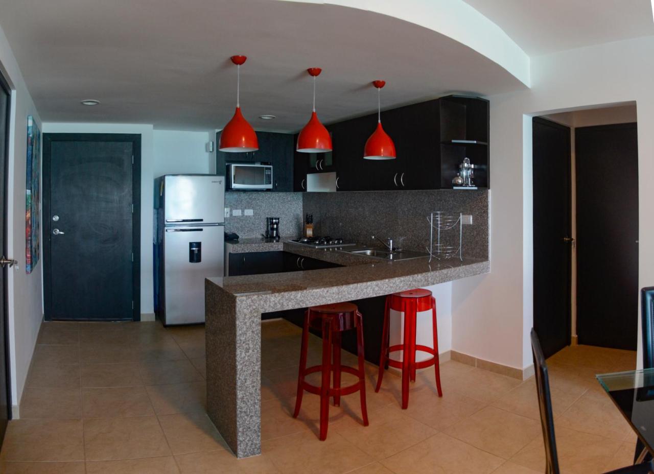 Apartmán Lindo Departamento Al Pie De Playa Edificio Torre Oceanica Salinas  Exteriér fotografie
