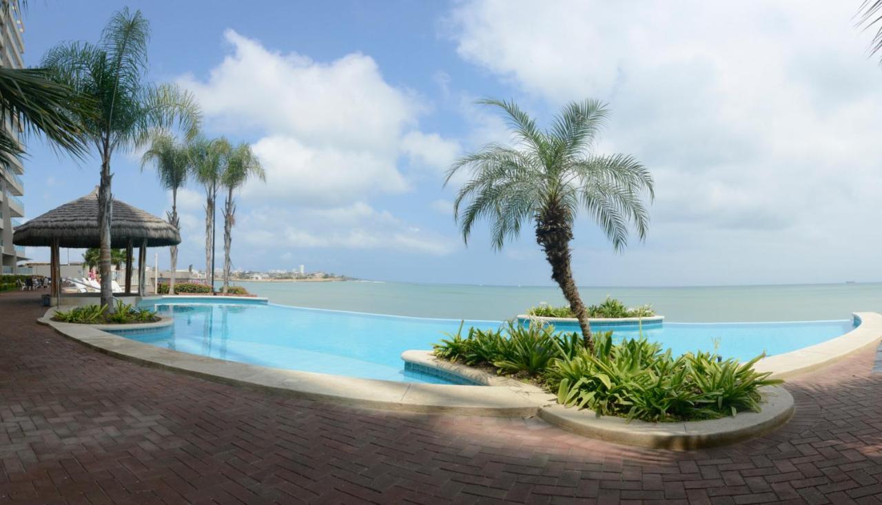 Apartmán Lindo Departamento Al Pie De Playa Edificio Torre Oceanica Salinas  Exteriér fotografie