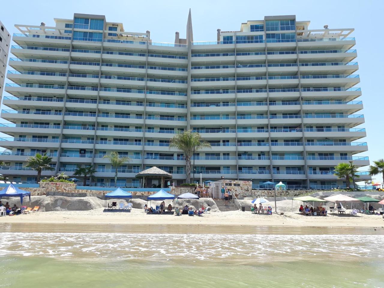 Apartmán Lindo Departamento Al Pie De Playa Edificio Torre Oceanica Salinas  Exteriér fotografie